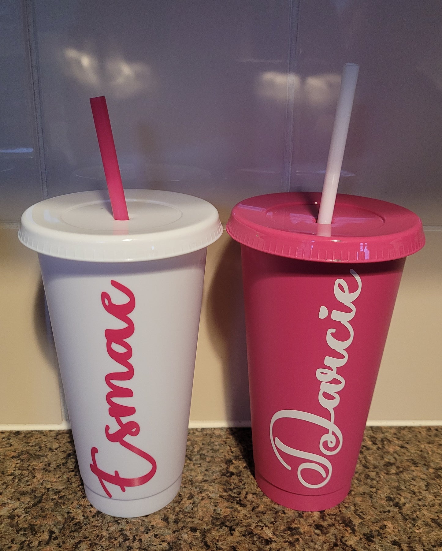 Personalised cold cups