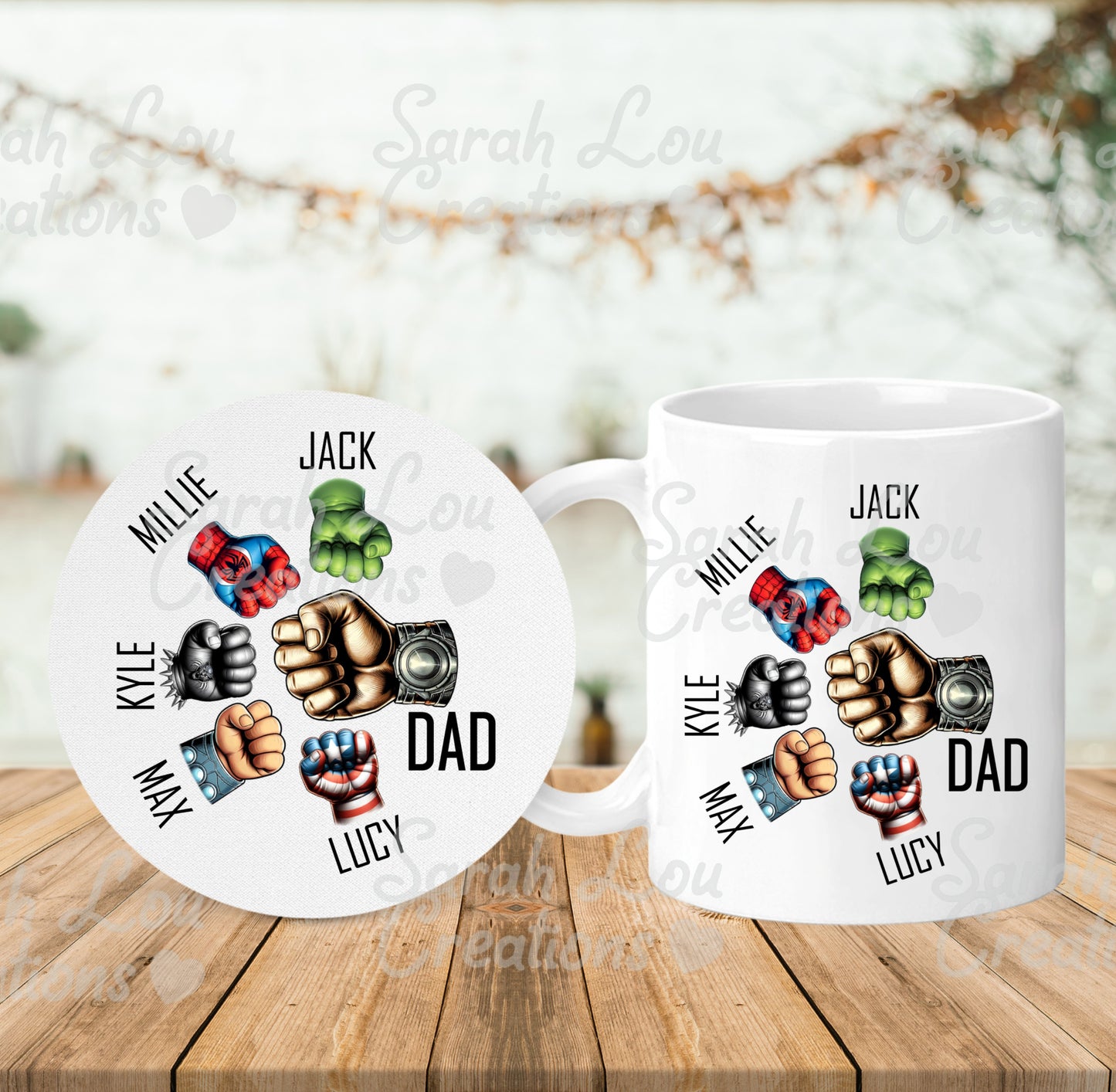 Super dad mug