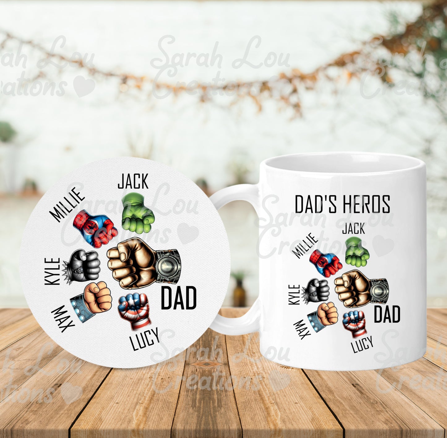 Super dad mug