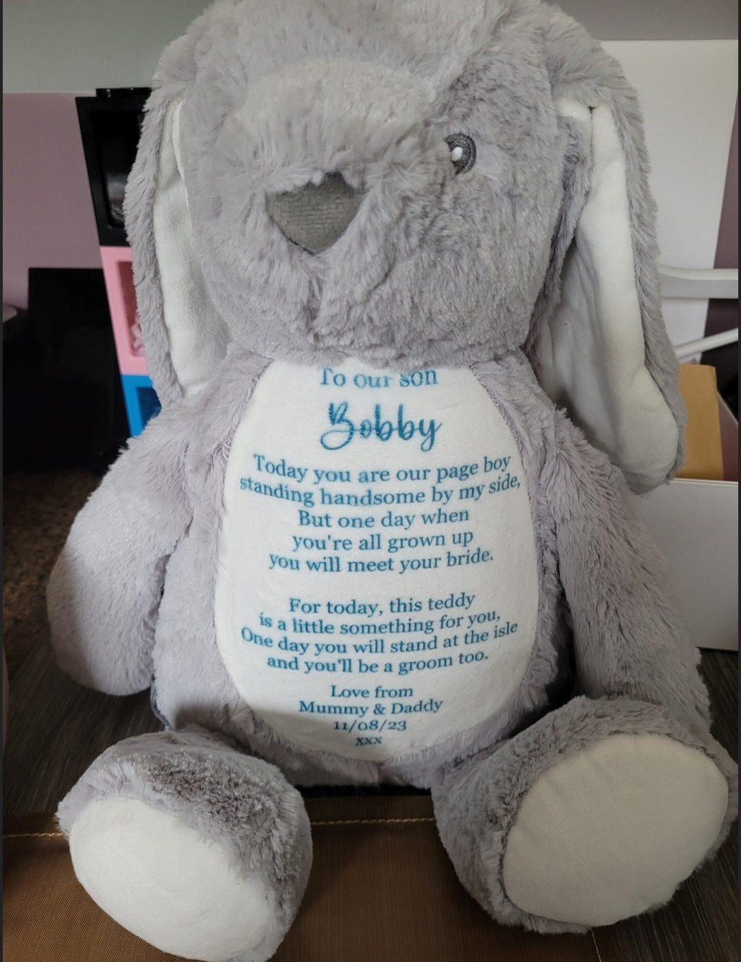 Personalised plush toy