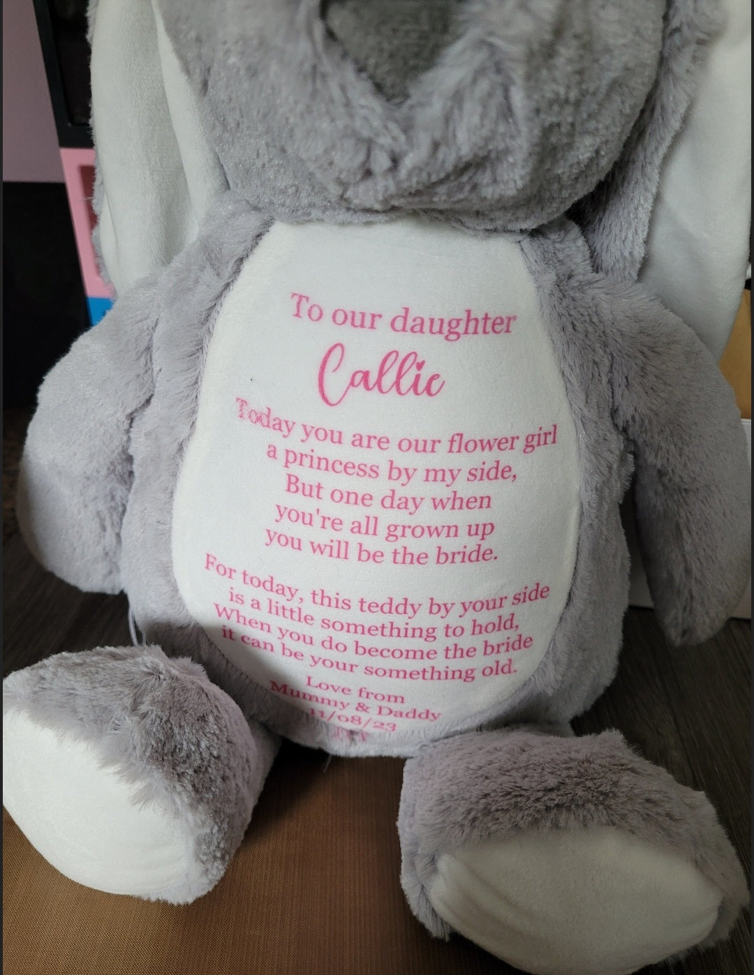 Personalised plush toy