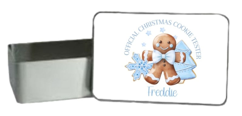 Christmas tins