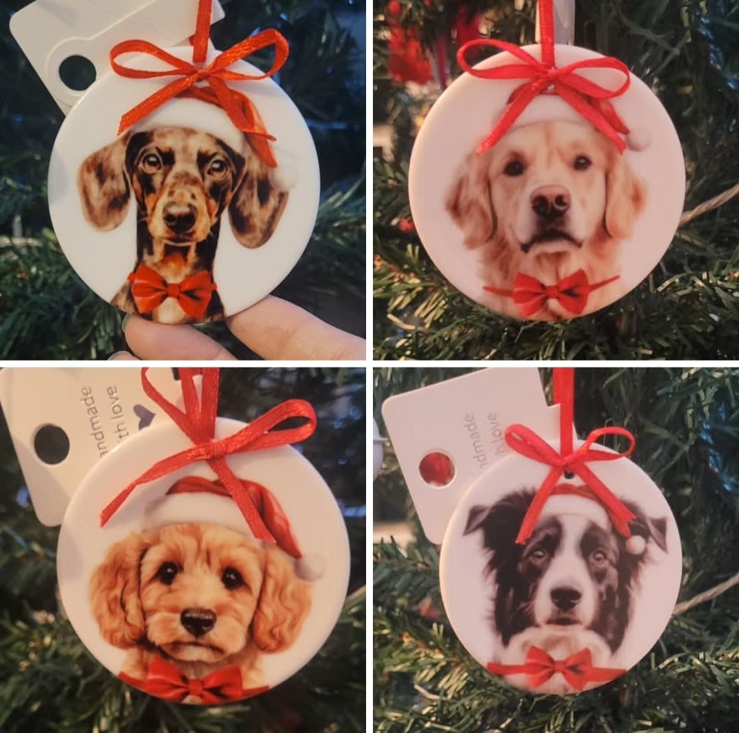 Personalised pet bauble