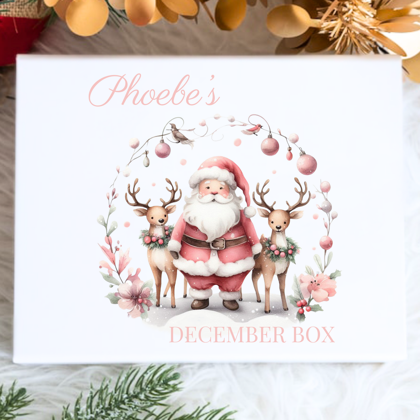 Magnetic Christmas Eve boxes
