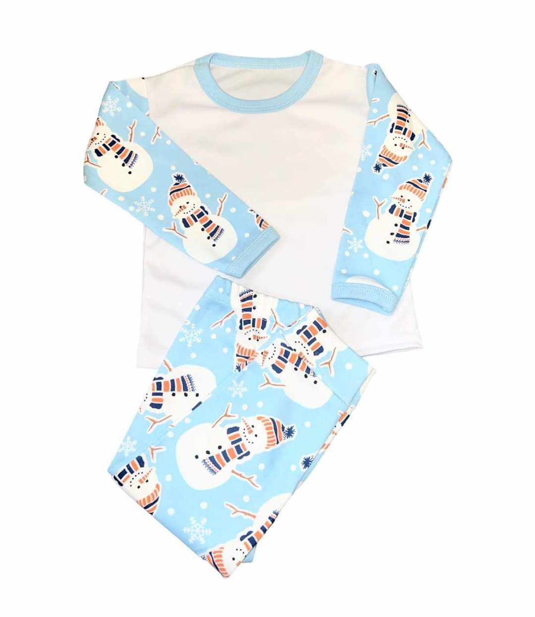 Childrens Christmas Pattern Pjs