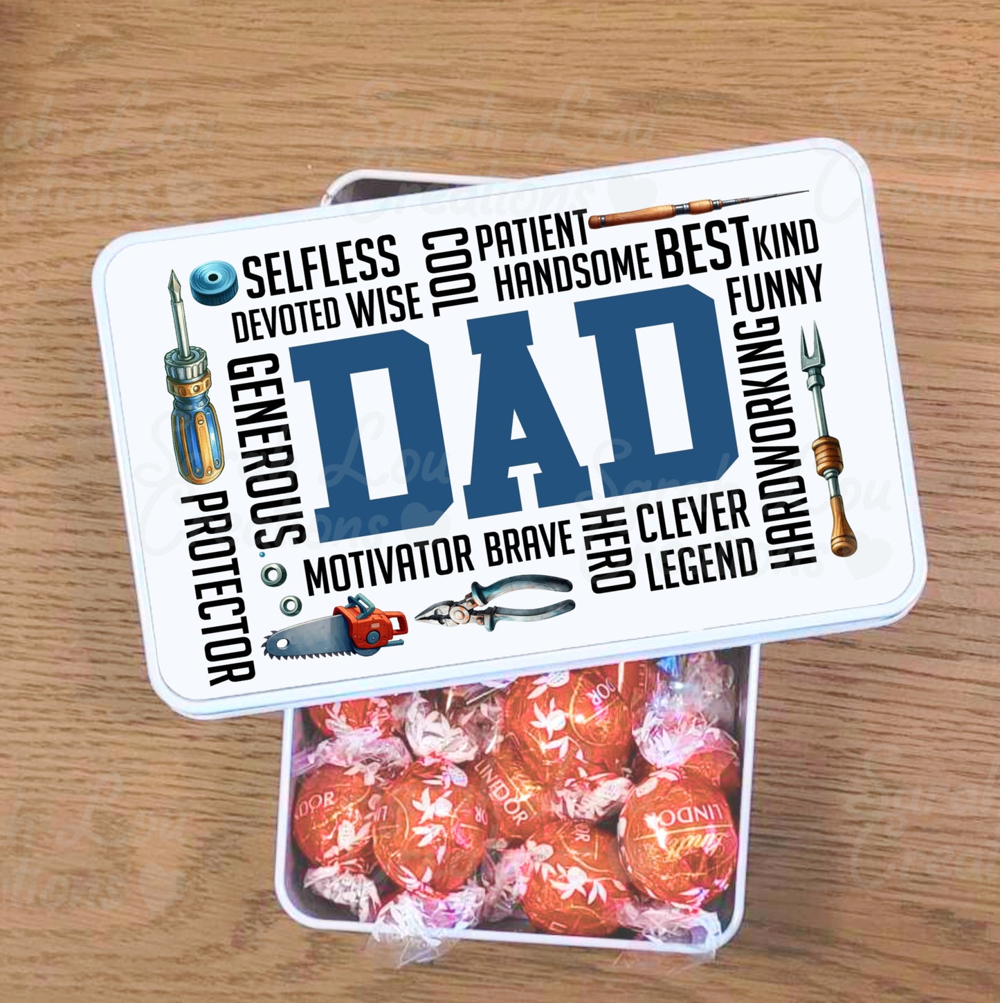 Dad tins