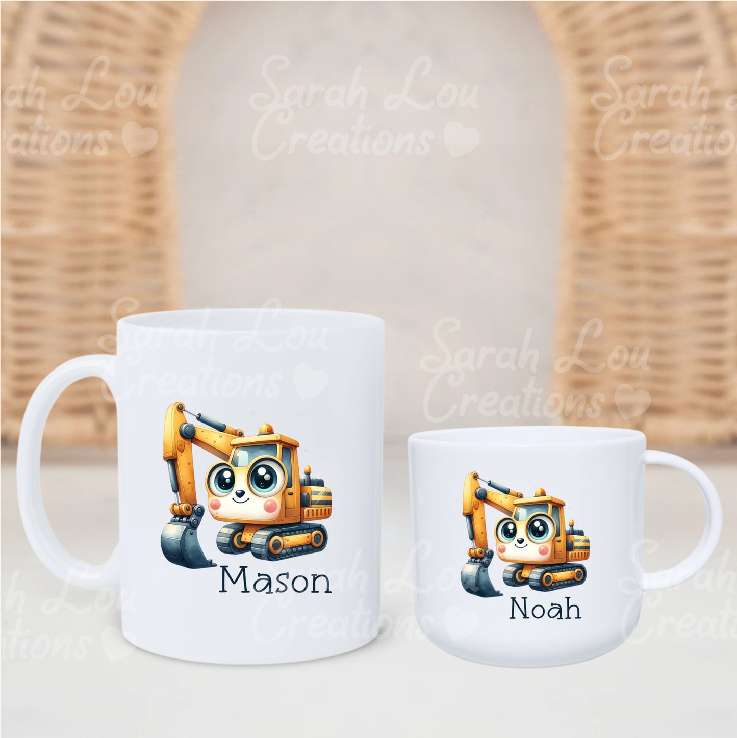 Childs polymer mugs