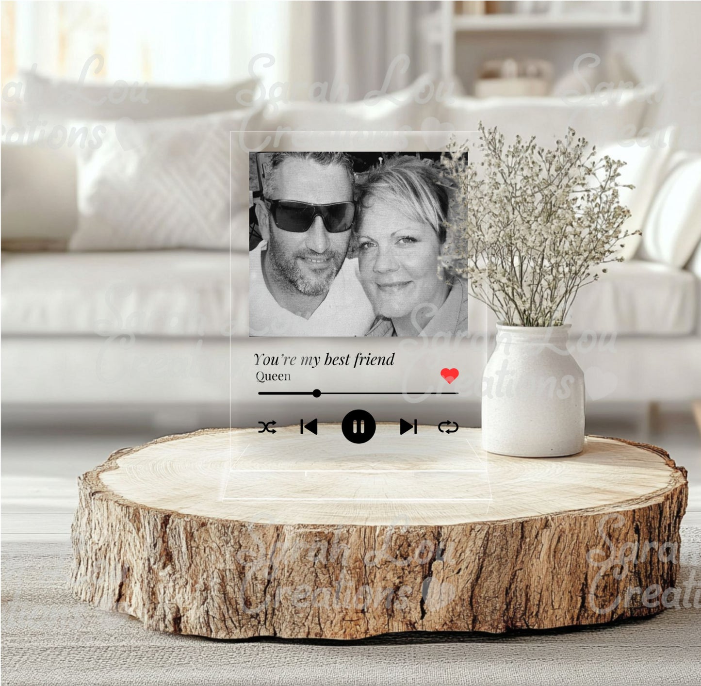 Spotify acrylic stand