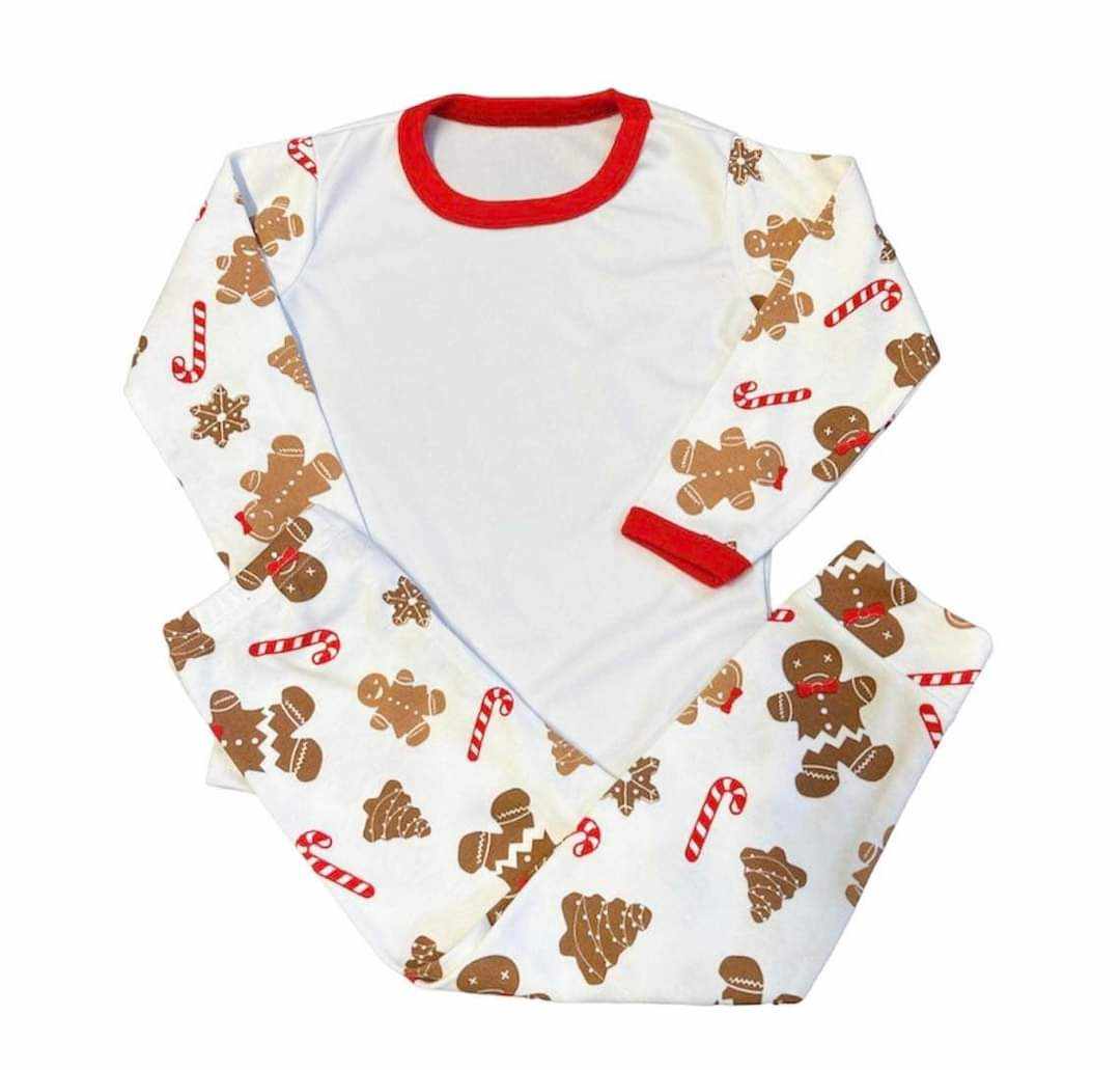 Childrens Christmas Pattern Pjs