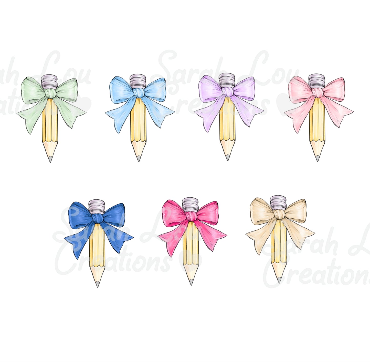 Teachers Personalised pencil design