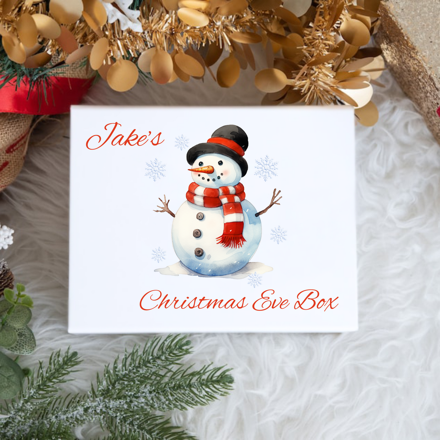 Magnetic Christmas Eve boxes