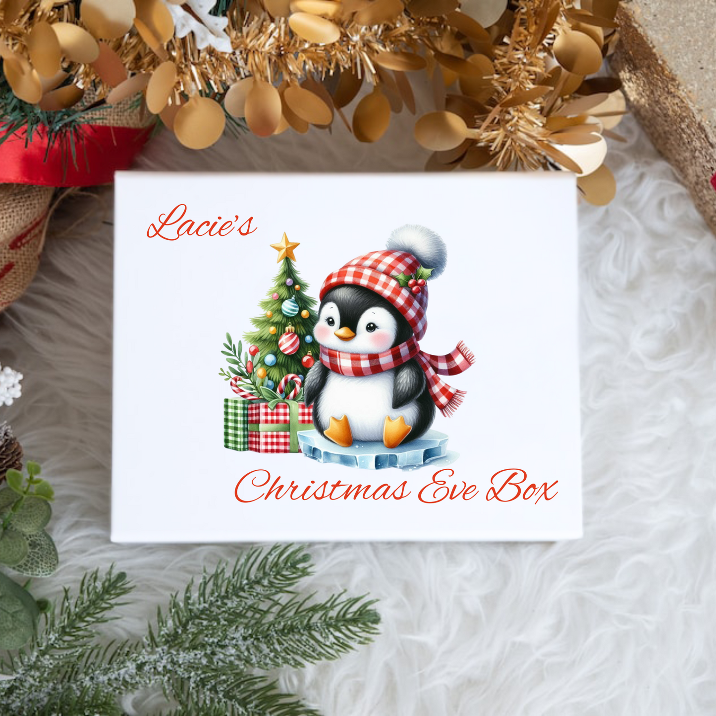 Magnetic Christmas Eve boxes