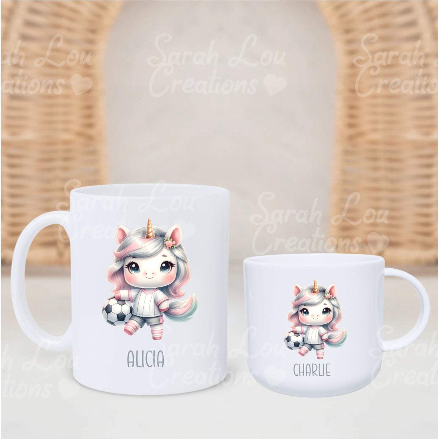 Childs polymer mugs