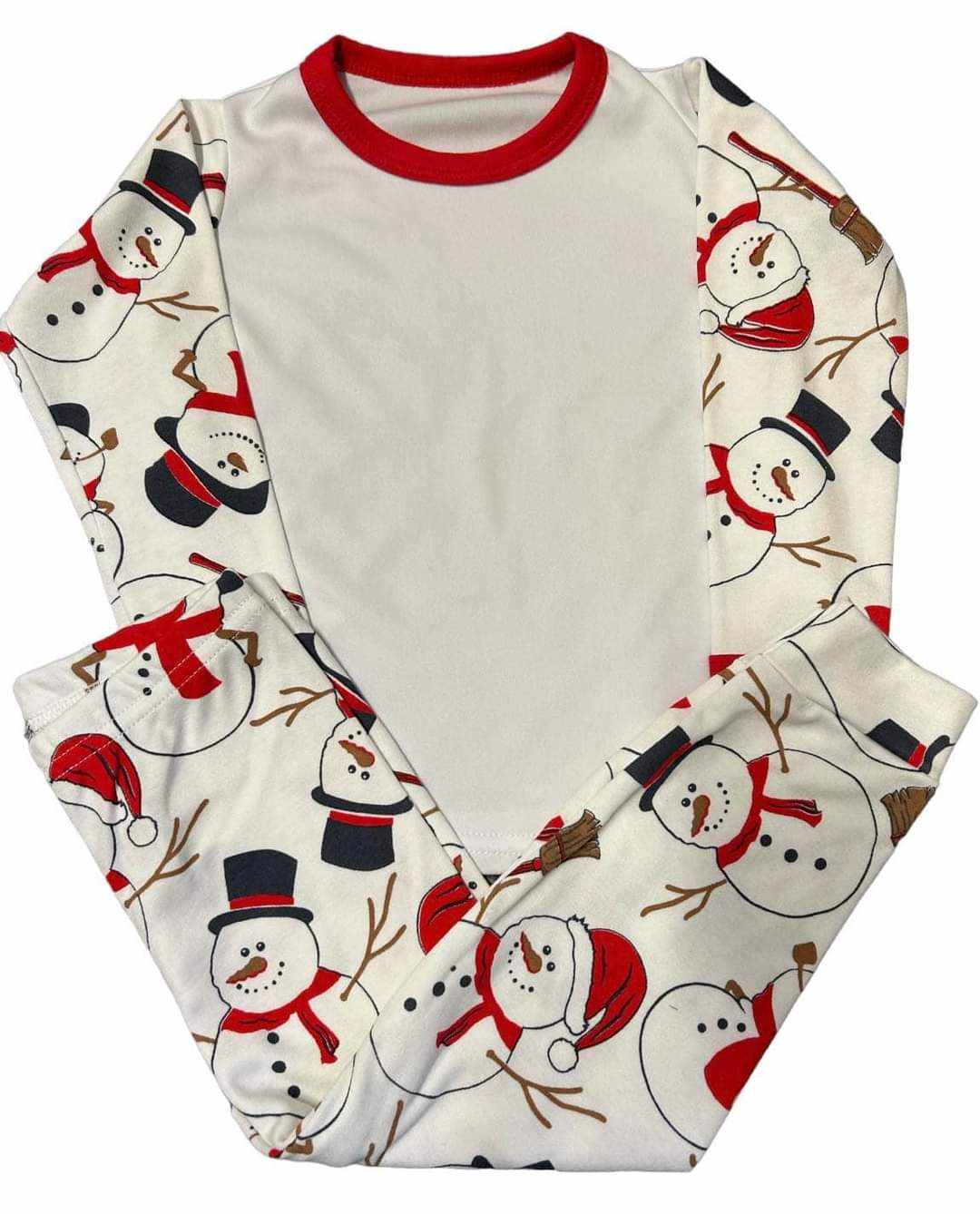 Childrens Christmas Pattern Pjs