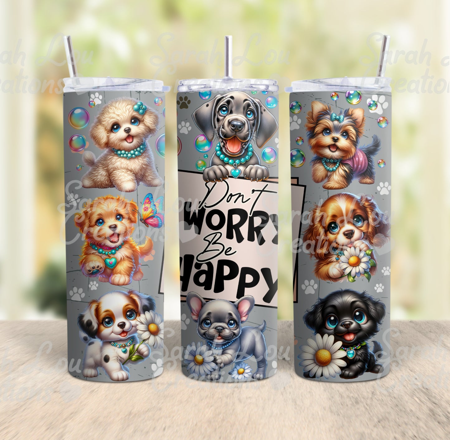 Tumblers-Dogs various designs