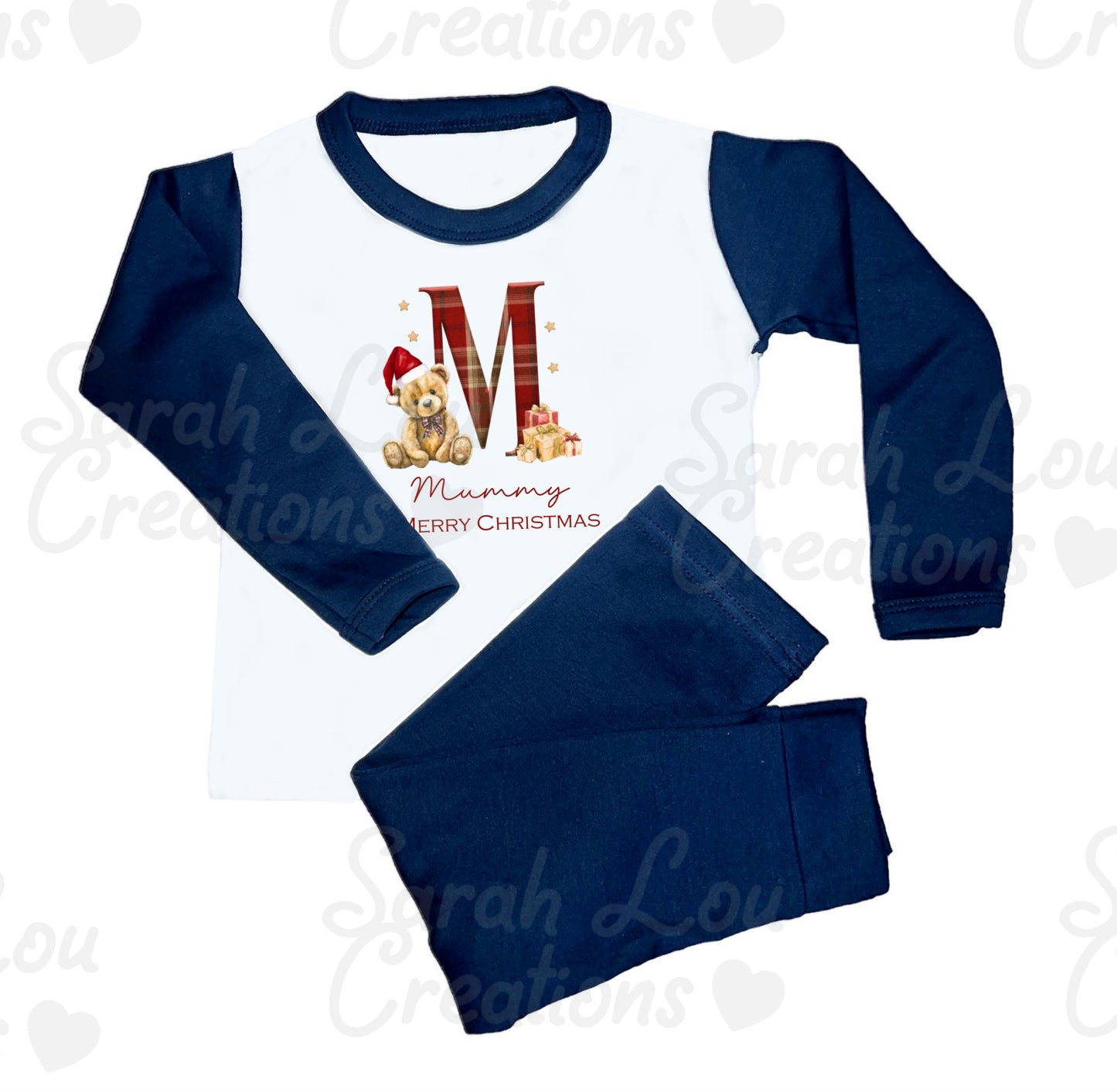 Navy Family matching pjs