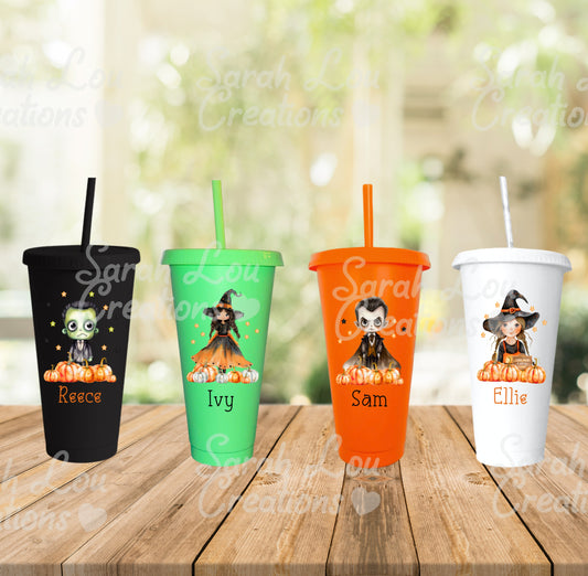 Halloween Cold Cups