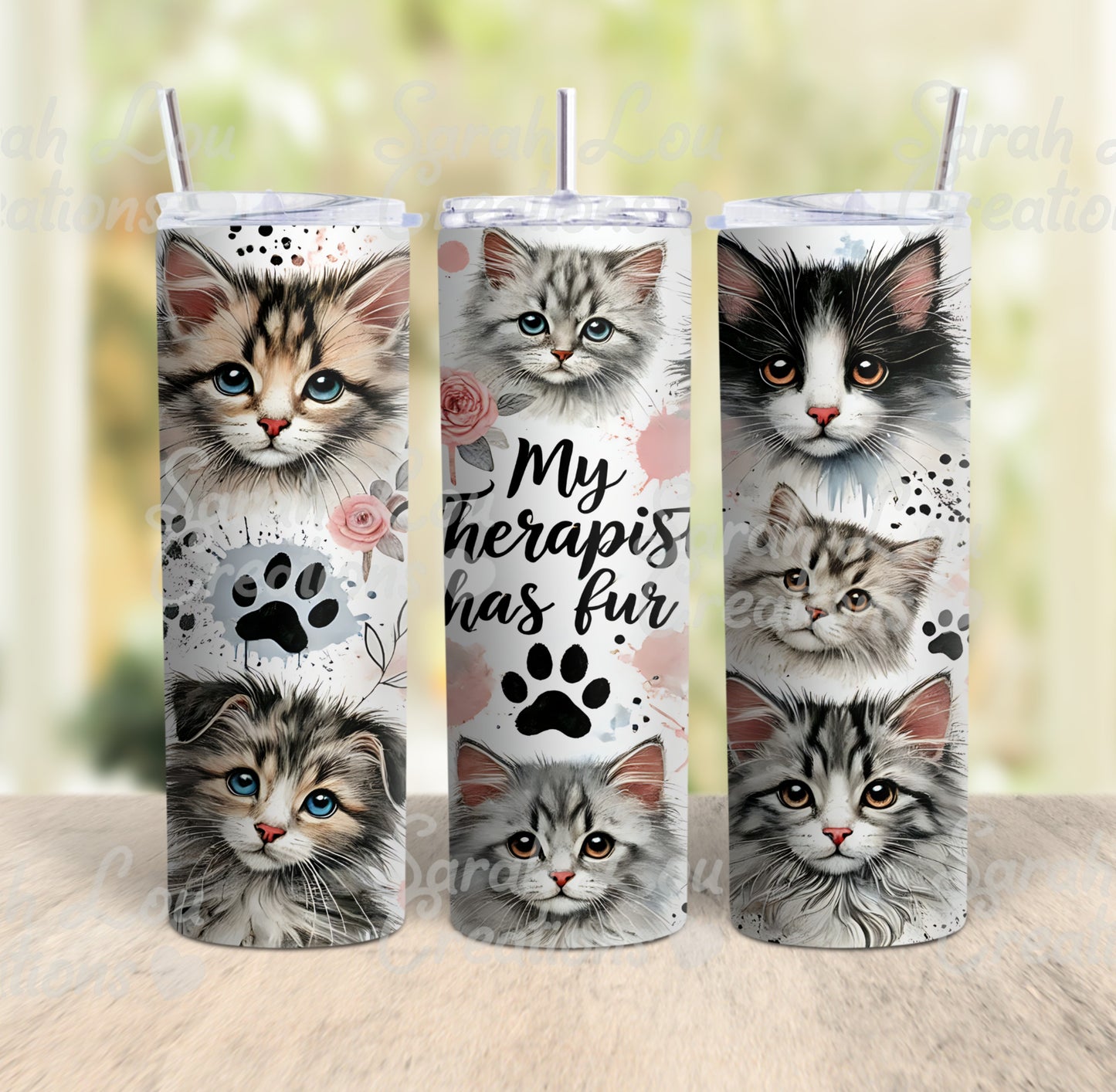 Tumblers-cats various designs