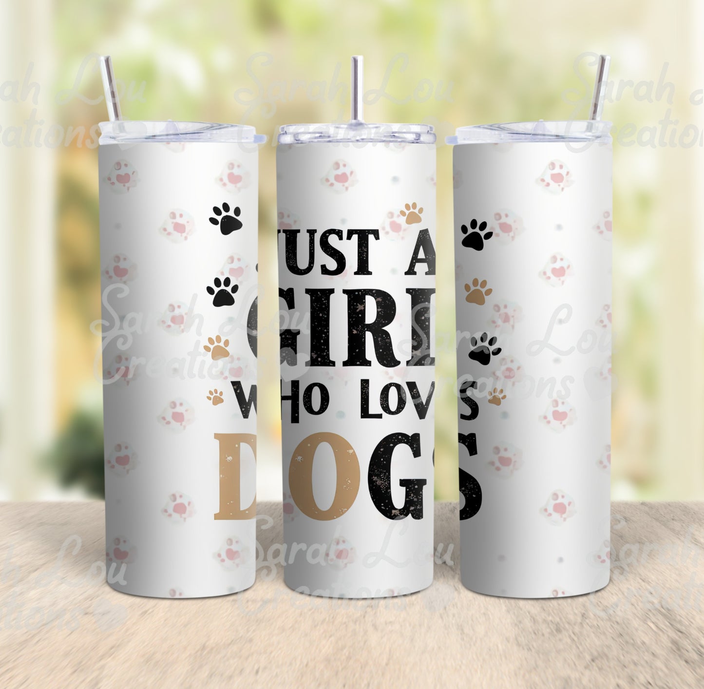 Tumblers-Dogs various designs