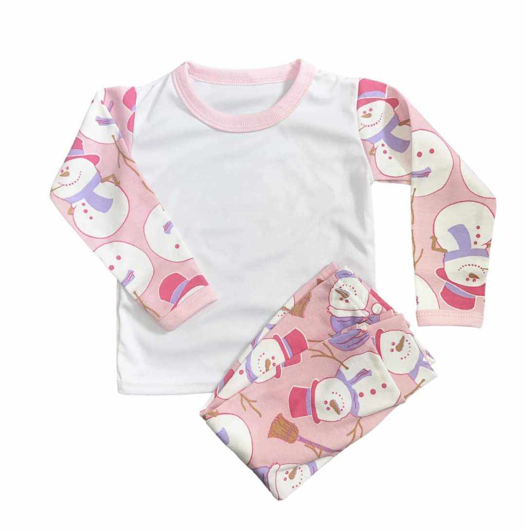 Childrens Christmas Pattern Pjs