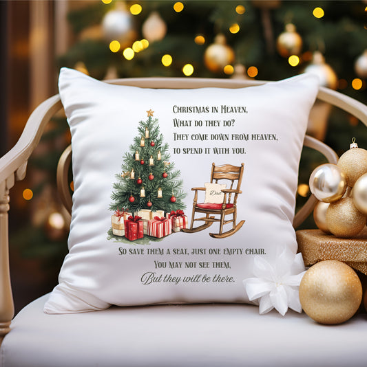 Memorial cushion