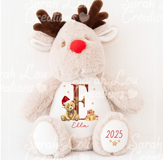 Personalised Christmas reindeer