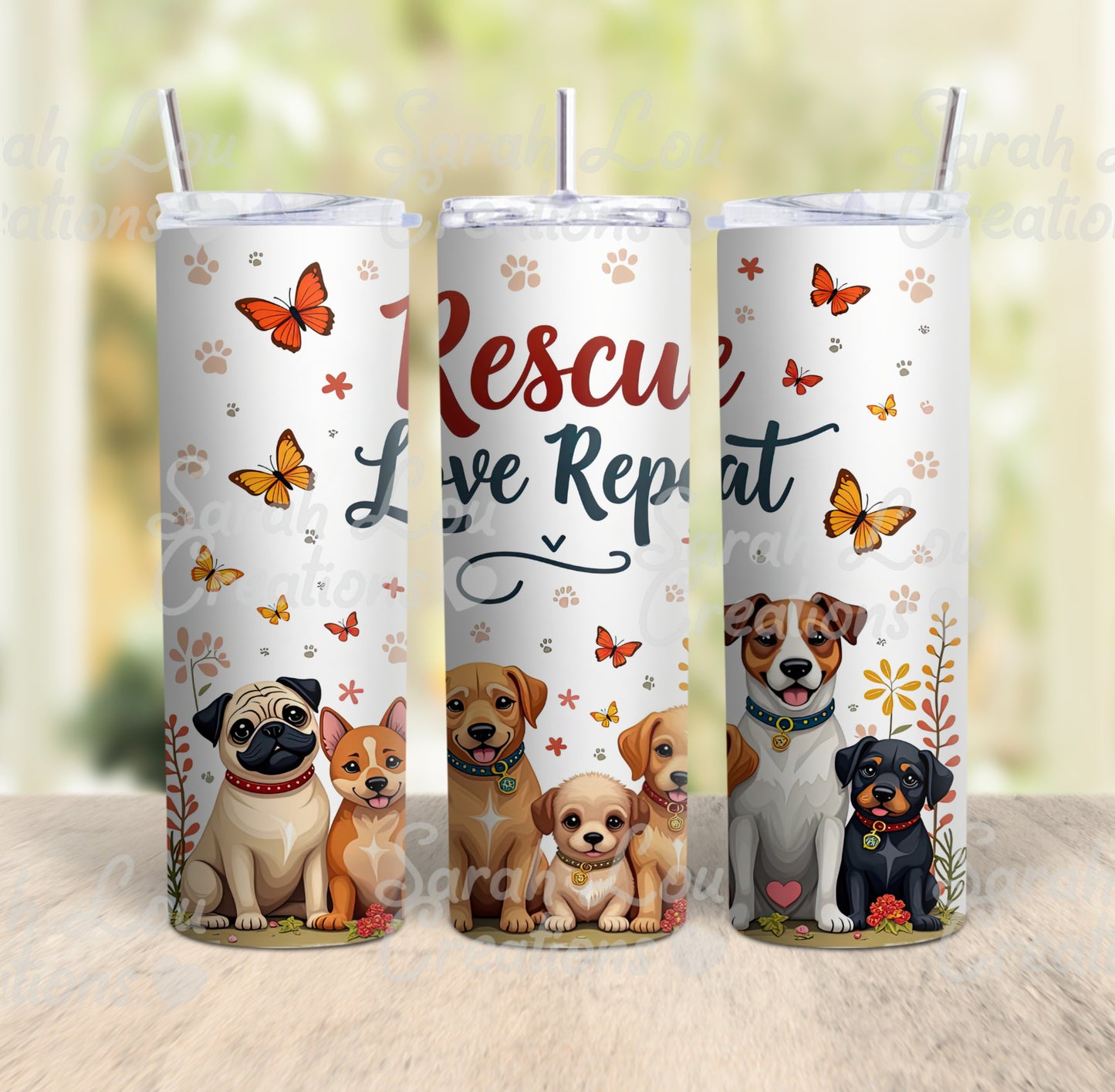 Tumblers-Dogs various designs